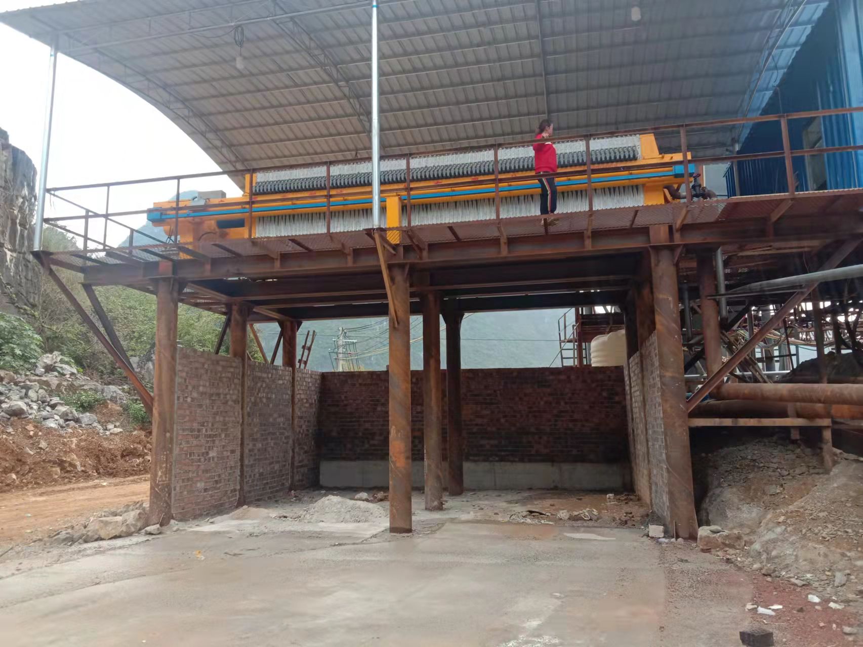 砂石場、洗沙場專用壓濾機-19